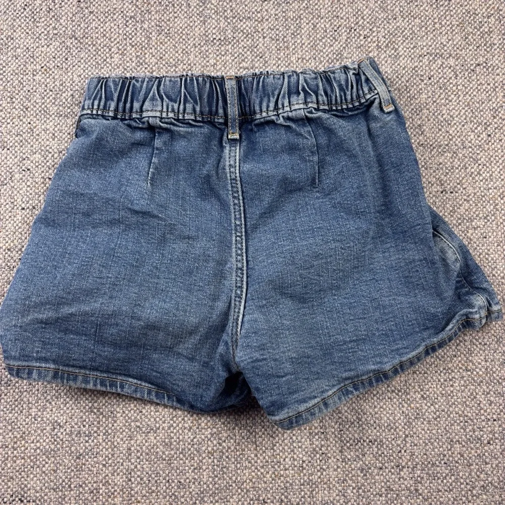 Abercrombie Kids Girls Denim Pleated Skort Mini Skirt Sz 9/10